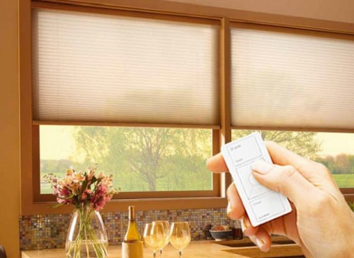 Serena Remote Controlled Honeycomb Shades