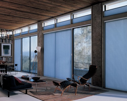 Vertical cellular blinds