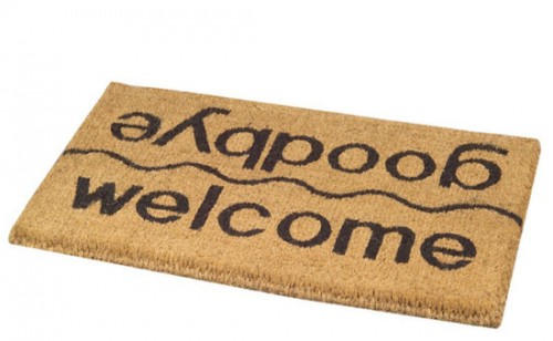 goodbye doormat