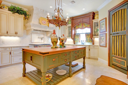 French Country Kitchen Island