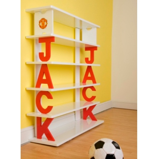 Sezitall 6 Shelf Name Bookcase