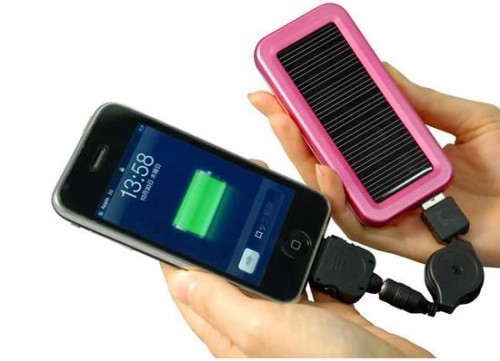 Solar Powered iPhone Chargers
