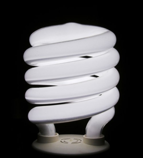 Use Fluorescent Light Bulbs