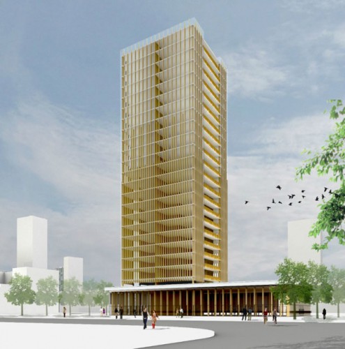 Mass Timber for Building Skyscrapers