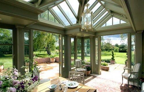 conservatory and garden range