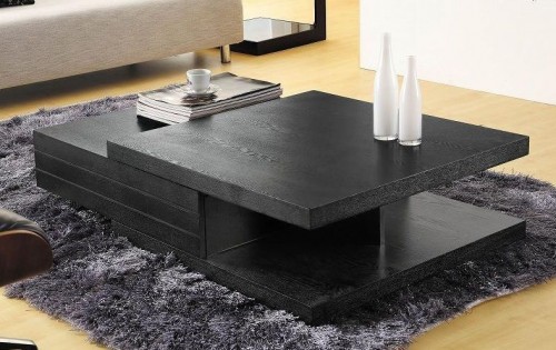 Black Multi-layered table