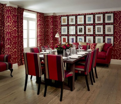 Red in Dining