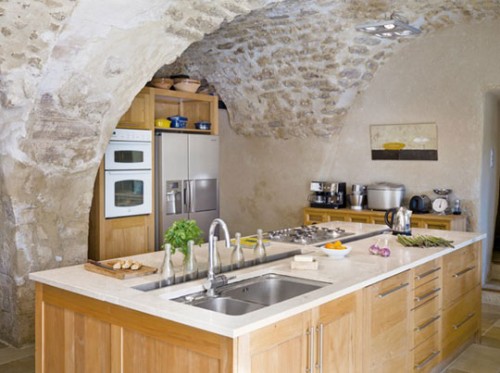 Rustic Kitchen Space