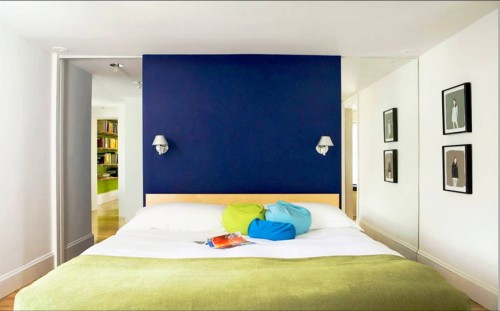bedroom in colors