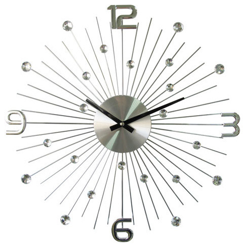 Silver Million Dollar Clock