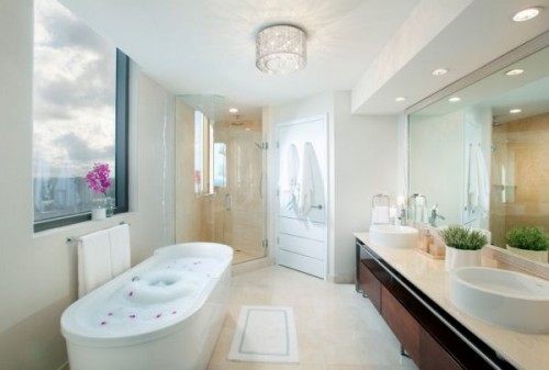 Understated bathroom