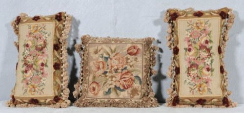 Aubusson accent pillows