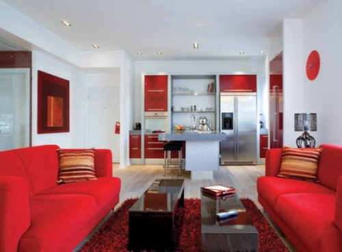 Red Home Decorating Color