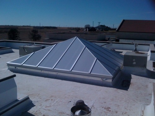 Pyramid skylights