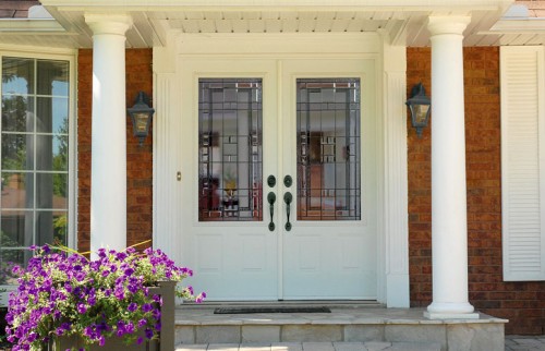 Main door and windows