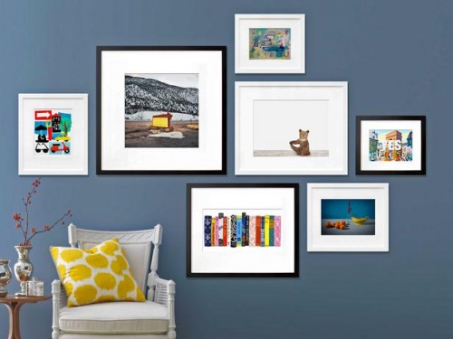 how to create a gallery wall