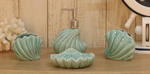 Sea-style soap dishes