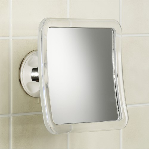 Elucidated bathroom mirrors