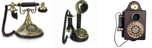 Antique Products for the home: Antique Phones, Vintage Record Players & Bookmarks