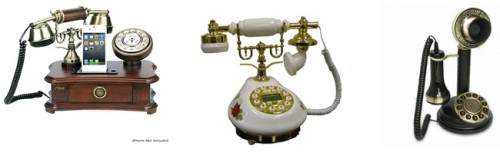 porcelain antique phones