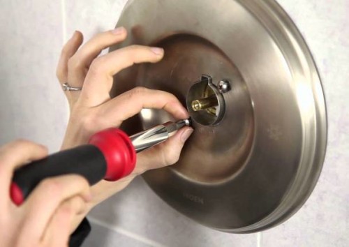 cartridge style shower tap