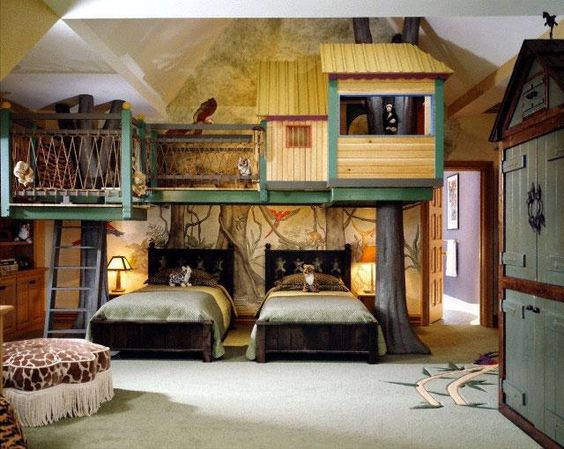 Tree-House Room For Kids