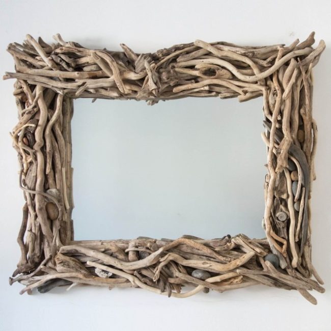 Driftwood mirror