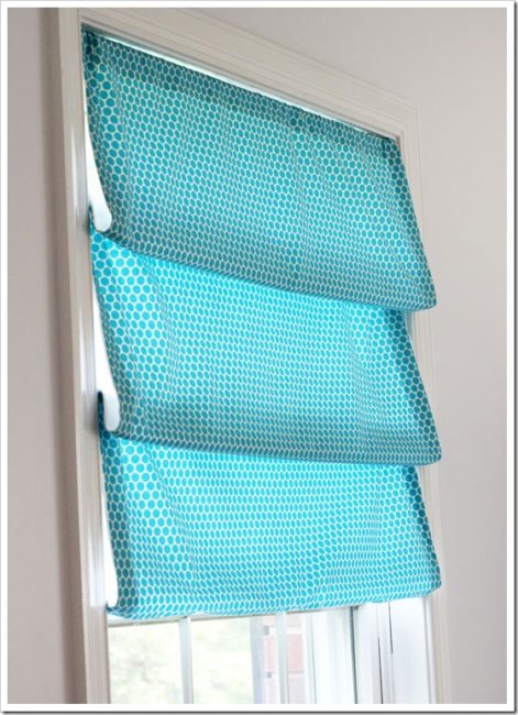 No-Sew Curtain Idea