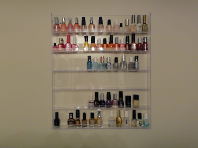 10 DIY Racks for Nail Polish Display