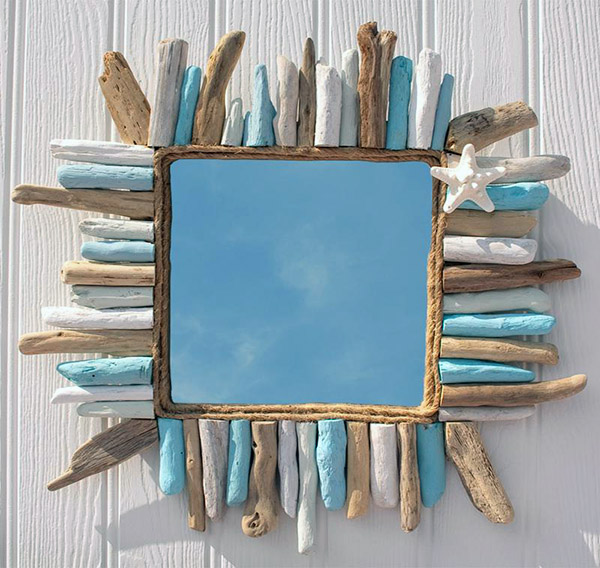 Driftwood Color Mirror