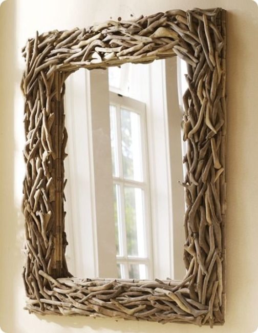 Driftwood Framed Mirror