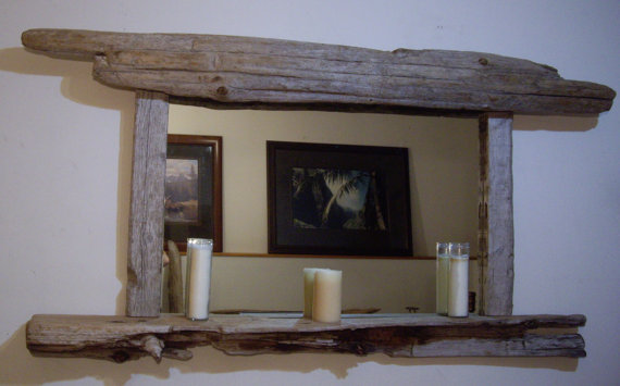 Driftwood Large Mirror