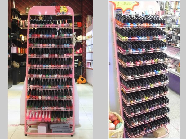 Nail Polish Display Floor Stand