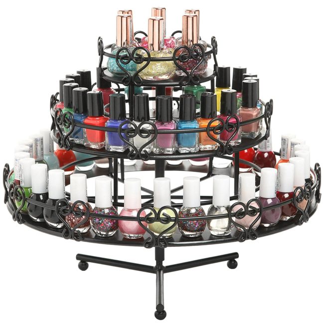 Spinnable Nail Polish Display Rack