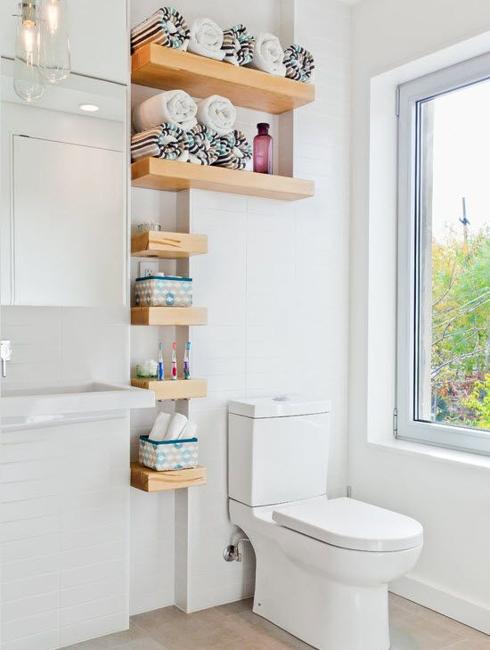 Beautiful Bathroom Shelves