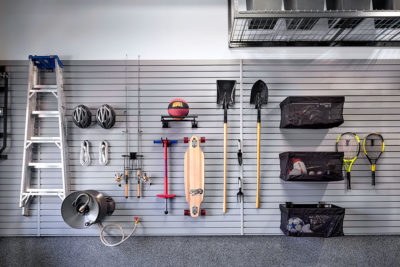 Reduce the garage makeover cost in the following ways