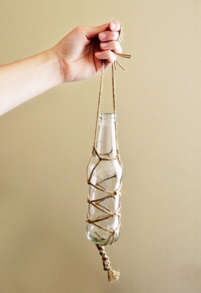 Macrame Bottle Holder Pattern