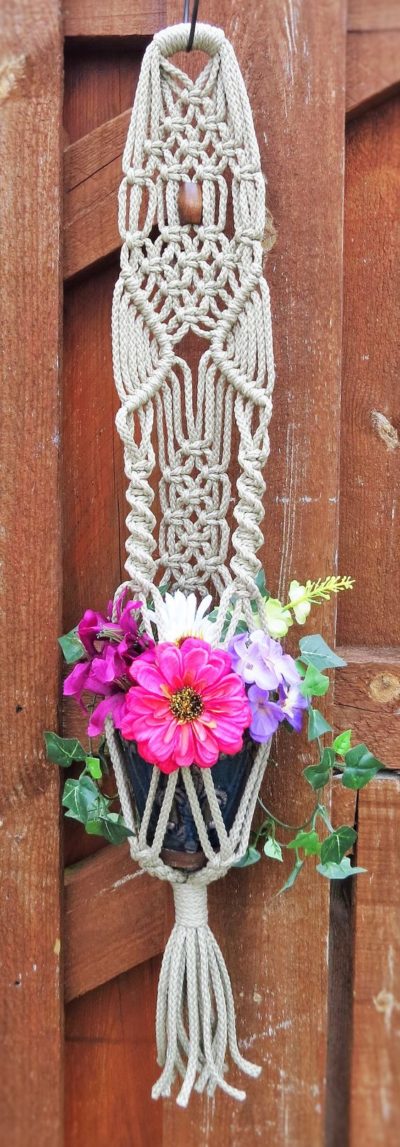 Macrame Lace Planter Pattern