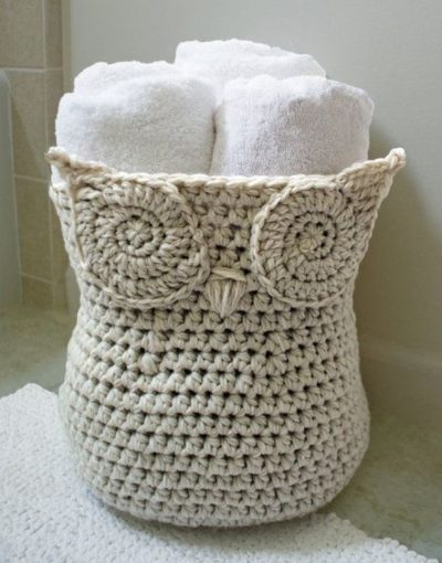 Macrame Owl Basket  Pattern