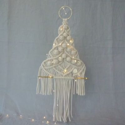 Macrame Tree Decoration Pattern